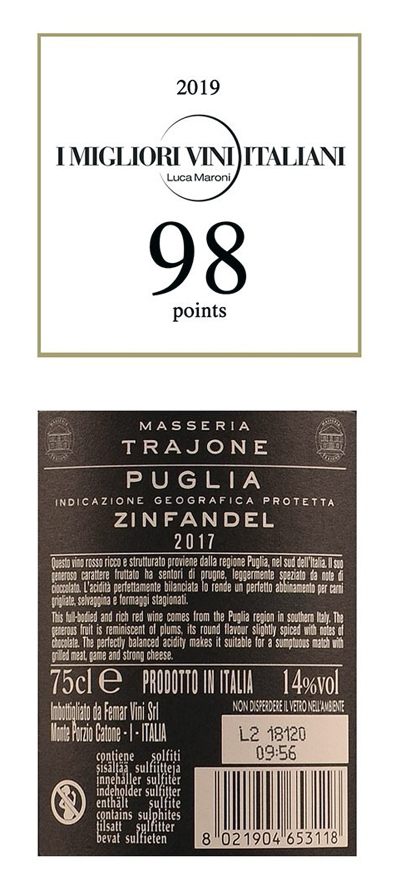 Masseria Trajone - Zinfandel