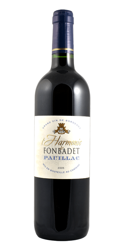 l' Harmonie de Fonbadet Grand Vin de Bordeaux