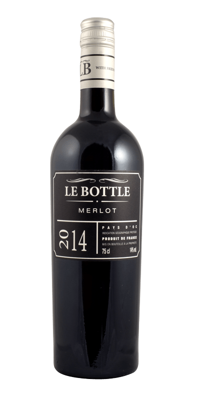 Le Bottle, Vin de Pays d'Oc , Merlot