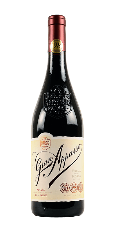 Gran Appasso, Negroamaro, Cabernet, Syrah