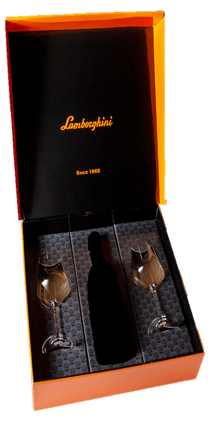 UITVERKOCHT ** Lamborghini Orange Gift Box de LUXE