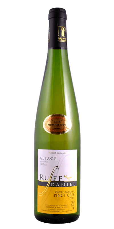 Pinot Gris Alsace A.C. Cuvee Barbara