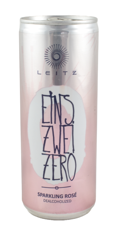 Leitz - Eins, Zwei, Zero, Sparkling Rose blik 0,25 ltr 0,0% alcohol